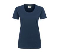 HAKRO Regular Fit Damen T-Shirt dunkelblau, Einfarbig