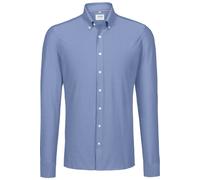 HAKRO Regular Fit Hemd ocean, Einfarbig