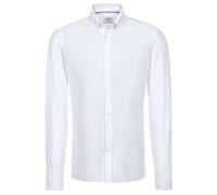 HAKRO Regular Fit Hemd weiss, Einfarbig