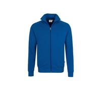 HAKRO Sweatjacke College 606, royalblau, Größe XS (Outdoorkleidung & Freizeitkleidung)
