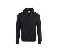 HAKRO Sweatjacke College 606, schwarz, Größe 2XL (Outdoorkleidung & Freizeitkleidung)