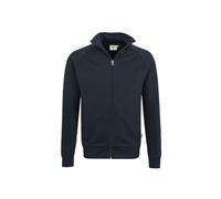 HAKRO Sweatjacke College 606, tinte, Größe M (Outdoorkleidung & Freizeitkleidung)