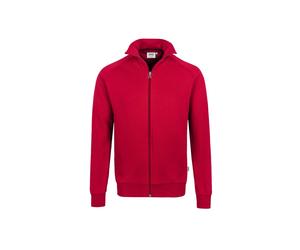 HAKRO Sweatjacke College | Herren | 0606002009 | rot | Gr. 3XL