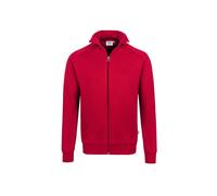 HAKRO Sweatjacke College | Herren | 0606002011 | rot | Gr. 5XL