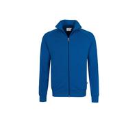 HAKRO Sweatjacke College 606, royalblau, Größe 2XL (Outdoorkleidung & Freizeitkleidung)