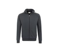 HAKRO Sweatjacke Premium #606, anthrazit, Größe 5XL
