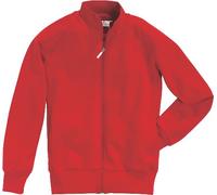 HAKRO Sweatjacke College 606, rot, Größe 3XL (Outdoorkleidung & Freizeitkleidung)