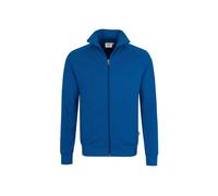 HAKRO Sweatjacke College 606, royalblau, Größe XS (Outdoorkleidung & Freizeitkleidung)