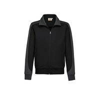 Hakro Sweatjacke Contrast Performance, HK477-schwarz, XL