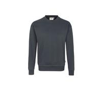 HAKRO 475 Comfort Fit Sweatshirt Rundhals anthrazit, Einfarbig