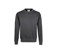 HAKRO Sweatshirt Mikralinar® 475, anthrazit meliert, Größe M (Outdoorkleidung & Freizeitkleidung)