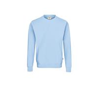 HAKRO 475 Comfort Fit Sweatshirt Rundhals eisblau, Einfarbig