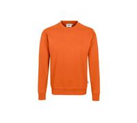 HAKRO 475 Comfort Fit Sweatshirt Rundhals orange, Einfarbig