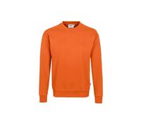 HAKRO 475 Comfort Fit Sweatshirt Rundhals orange, Einfarbig