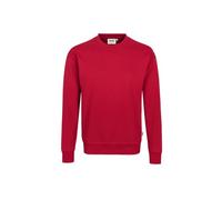 HAKRO Sweatshirt Mikralinar® 475, rot, Größe XS (Outdoorkleidung & Freizeitkleidung)
