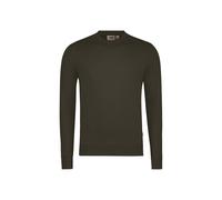HAKRO Performance Comfort Fit Sweatshirt Rundhals olive, Einfarbig