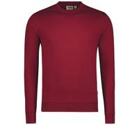 HAKRO Performance Comfort Fit Sweatshirt Rundhals weinrot, Einfarbig