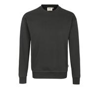 Hakro No. 0475 Sweatshirt MIKRALINAR® karbongrau - 3XL