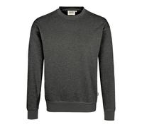 HAKRO Sweatshirt Mikralinar® 475, anthrazit meliert, Größe 4XL (Outdoorkleidung & Freizeitkleidung)