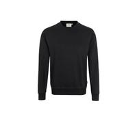HAKRO 475 Comfort Fit Sweatshirt Rundhals schwarz, Einfarbig