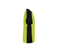 Hakro T-Shirt Contrast MIKRALINAR® ECO - Kiwi / Schwarz , M (EU)