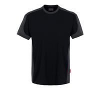 Hakro T-Shirt-Contrast Performance - schwarz S