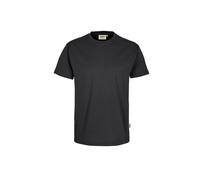 HAKRO 281 Comfort Fit T-Shirt Rundhals karbongrau, Einfarbig