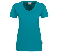 Hakro Hakro 181 Women-V-Shirt Performance 4XL smaragd