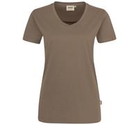 Hakro Women-V-Shirt Performance - nougat 5XL