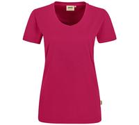 HAKRO V-T-Shirt Mikralinar Damen #181 Gr. XL magenta