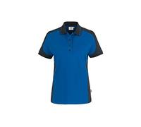HAKRO Women-Poloshirt-Contrast 239 Mikralinar® 5XL royalblau/anthrazit