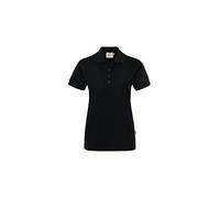 Hakro Damen Poloshirt Pima-Baumwolle - Schwarz , M (EU)