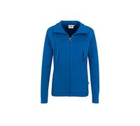 Hakro Damen-Sweatjacke College, Farbe royalblau, Größe XS
