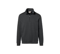 HAKRO Zip-Sweatshirt Premium 451, anthrazit, Größe L (Outdoorkleidung & Freizeitkleidung)