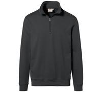 HAKRO Zip Sweatshirt Premium #451 Gr. L anthrazit