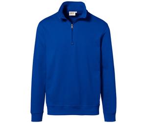 HAKRO Zip Sweatshirt Premium #451 Gr. S royalblau