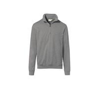 HAKRO Zip-Sweatshirt Premium 451, grau meliert, Größe L (Outdoorkleidung & Freizeitkleidung)