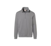 HAKRO Zip-Sweatshirt Premium 451, titan, Größe L (Outdoorkleidung & Freizeitkleidung)