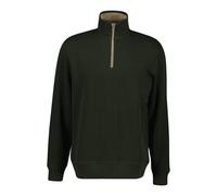 GANT Herren Sacker Rib Sweatshirt mit Reißverschlusskragen (XXXL) DARK MOSS Grün