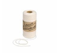 Halbach Baumwollkordel für Makramee 1mm 220m 80g Creme