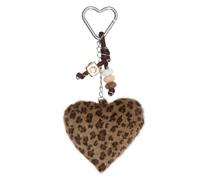 Halbach Schlüsselanhänger und Taschenanhänger, verschiedene Motive | Dekorative Bag Charms mit Metallkarabiner, in verschiedenen Designs und Farben, Kordel, Perlen und Plüsch Tier Kombination