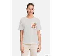 CARTOON - Halbarm-Shirt patch cream/rosé - Gr. - 44