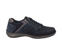 Josef Seibel Herren Low-Top Sneaker New Anvers 87,Weite K (Extra weit),Wechselfußbett,schnürschuhe,schnürer,dunkelblau-Kombi,47 EU