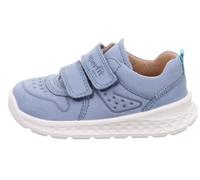 Halbschuh Leder \ BREEZE BLAU/HELLBLAU - Gr. - 22