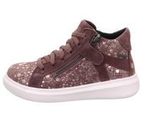 Halbschuh Leder \ COSMO LILA/SILBER - Gr. - 28