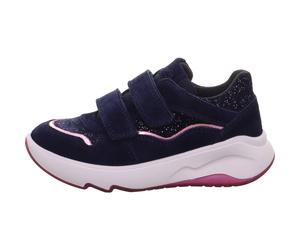 Halbschuh Leder \ MELODY BLAU - Gr. - 36