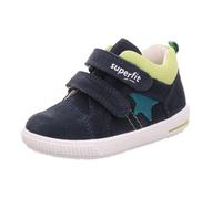 Halbschuh Leder \ MOPPY BLAU/HELLGRÜN - Gr. - 19