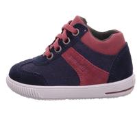 Halbschuh Leder \ MOPPY BLAU/PINK - Gr. - 23