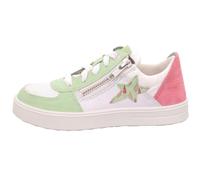 Halbschuh Leder \ STELLA HELLGRÜN/WEISS - Gr. - 38