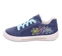 Superfit - Schnürschuhe TENSY - BLUMEN in blau Gr.28